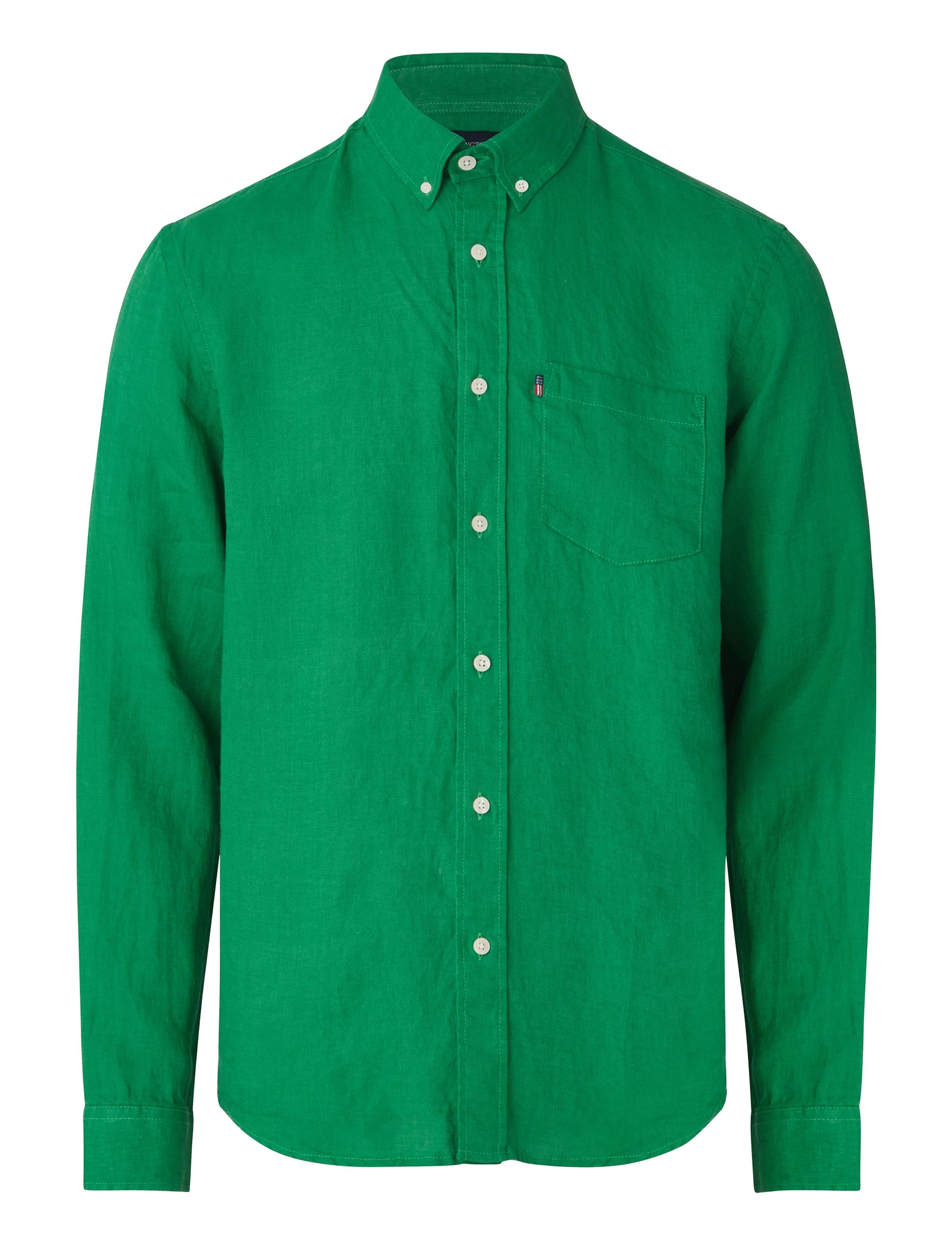 Lexington Clothing - Casual Linen Shirt - green - 1