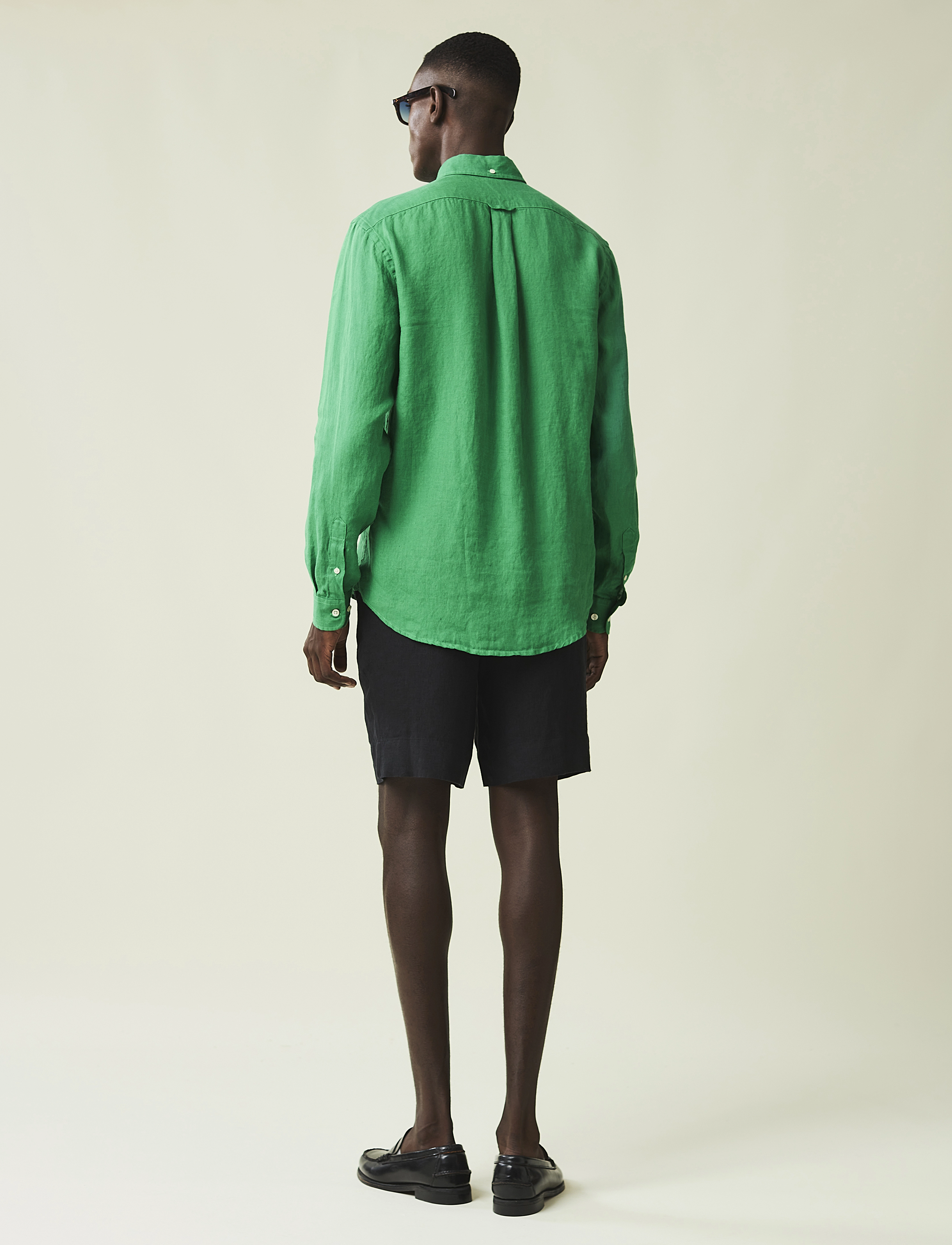 Lexington Clothing - Casual Linen Shirt - green - 2