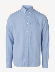 Casual Linen Shirt - LIGHT BLUE
