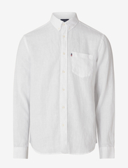 Casual Linen Shirt - WHITE