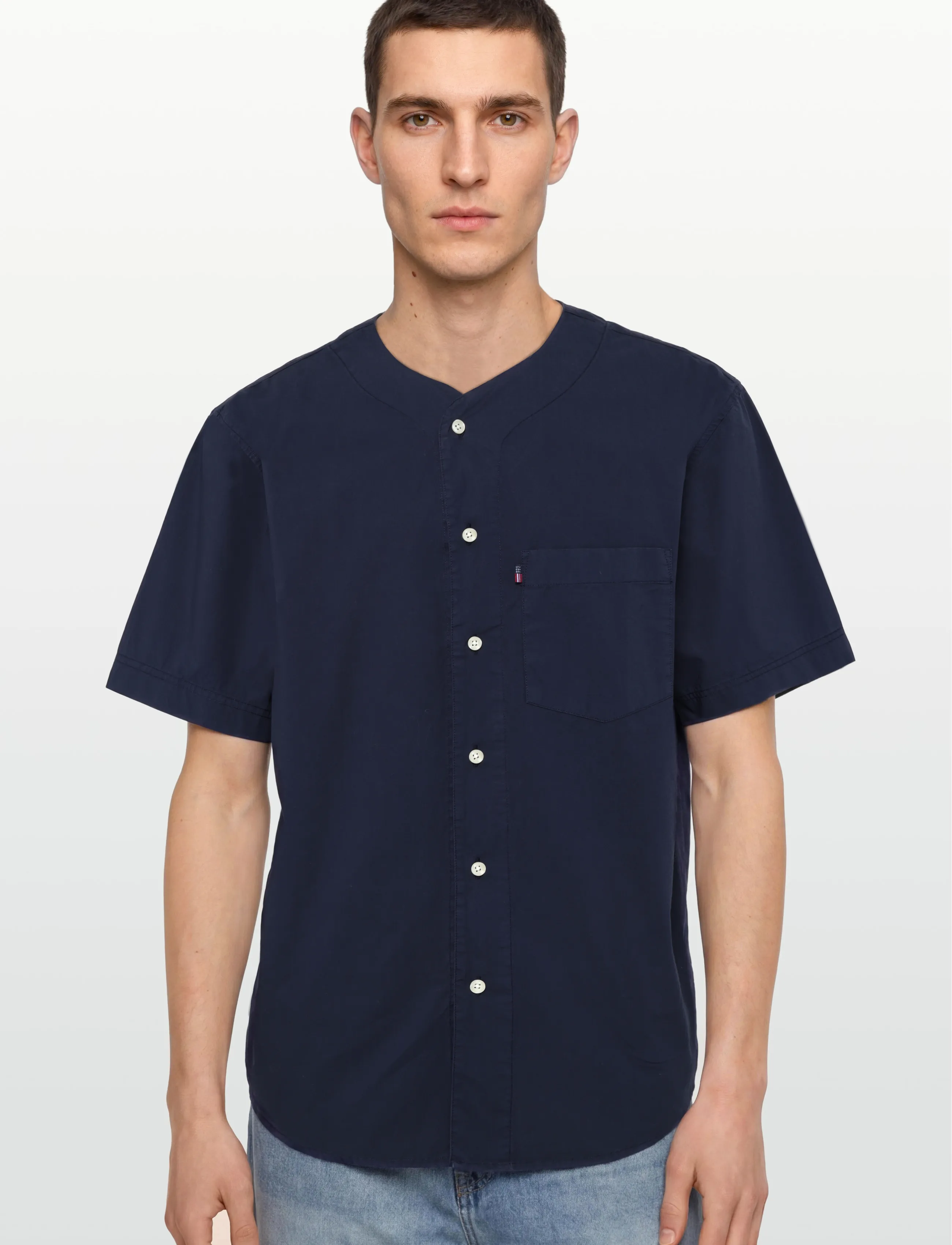 Lexington Clothing - Babe Baseball Shirt - casual skjorter - dark blue - 3