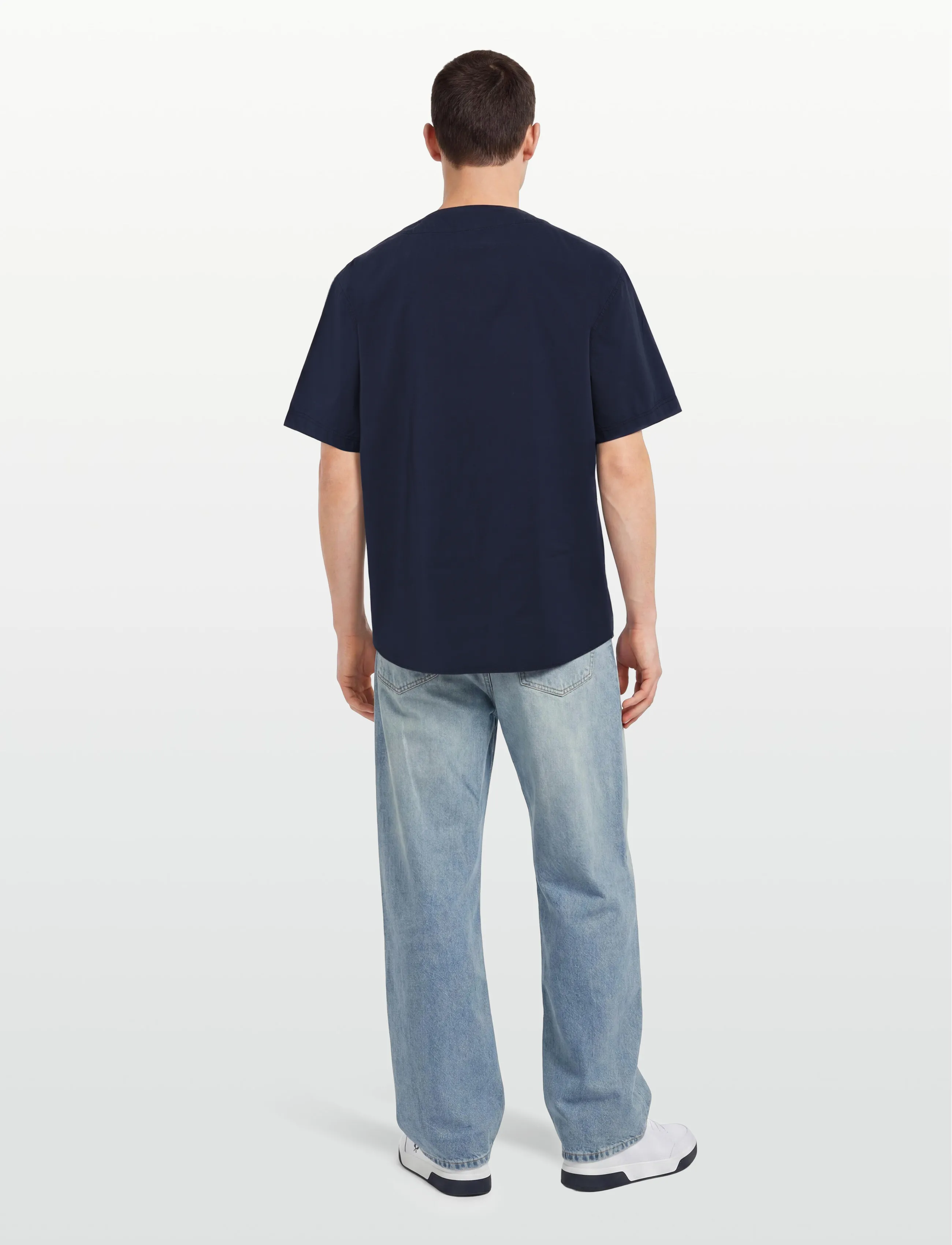 Lexington Clothing - Babe Baseball Shirt - casual skjorter - dark blue - 4
