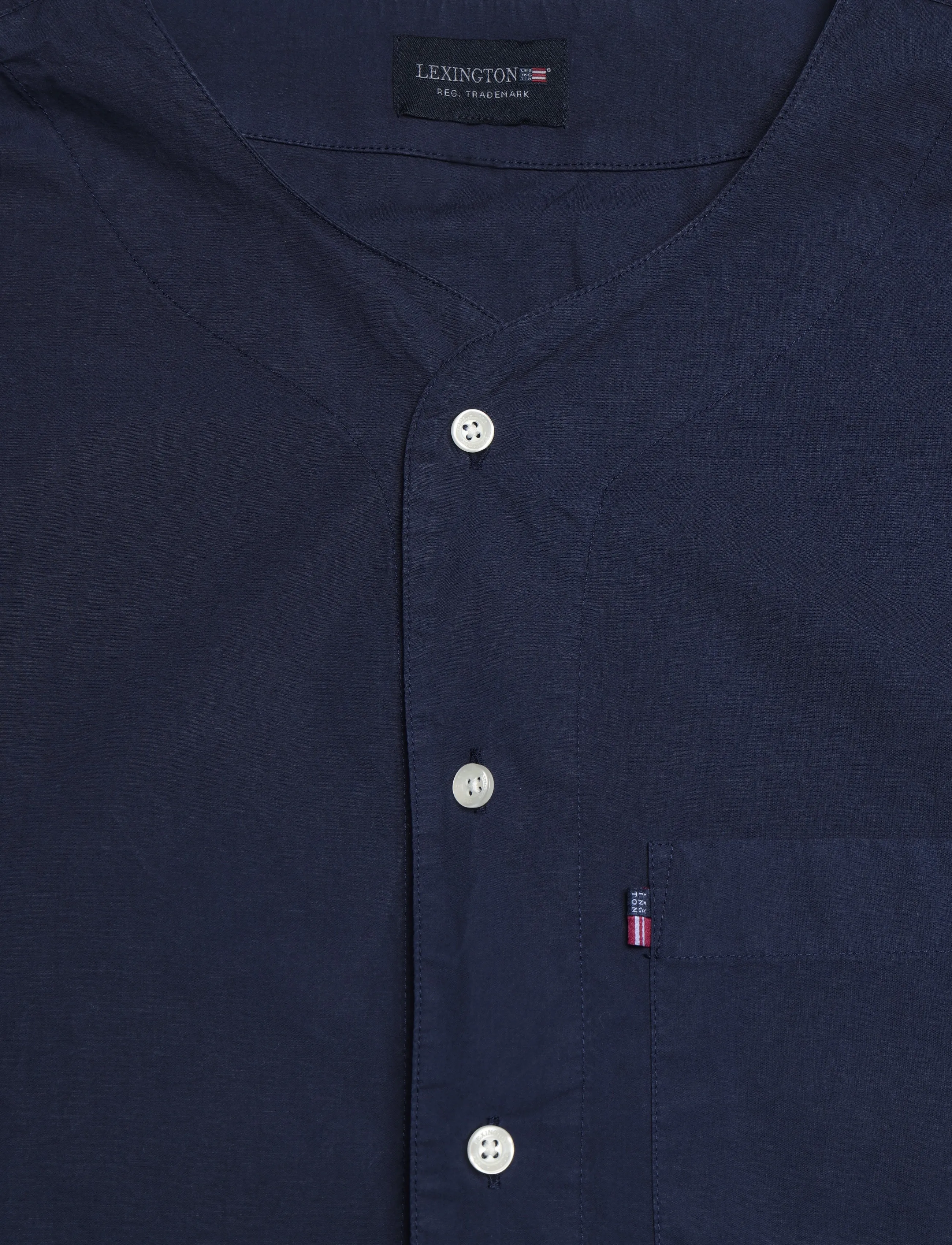 Lexington Clothing - Babe Baseball Shirt - casual skjorter - dark blue - 5