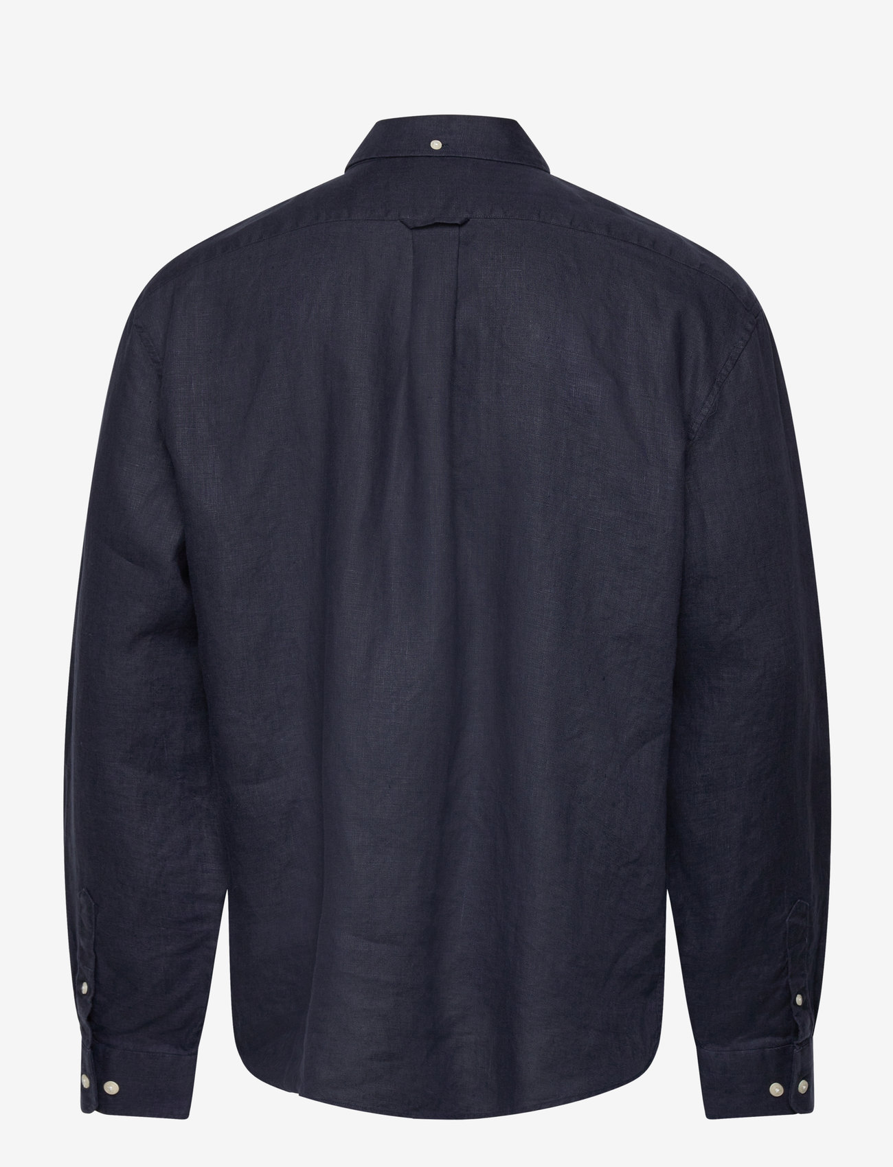 Lexington Clothing - Paul Linen Pull Over Shirt - linased särgid - dark blue - 1