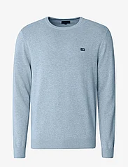Lexington Clothing - Bradley Cotton Crew Sweater - Ümmarguse kaelusega kudumid - light blue - 0