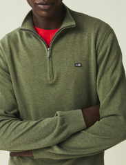 Lexington Clothing - Clay Cotton Half-Zip Sweater - heren - green - 3