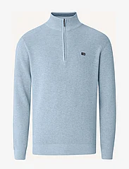 Lexington Clothing - Clay Cotton Half-Zip Sweater - miesten - light blue - 0