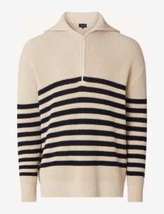 Tom Dry Cotton Half-Zip Sweater, Lexington Clothing