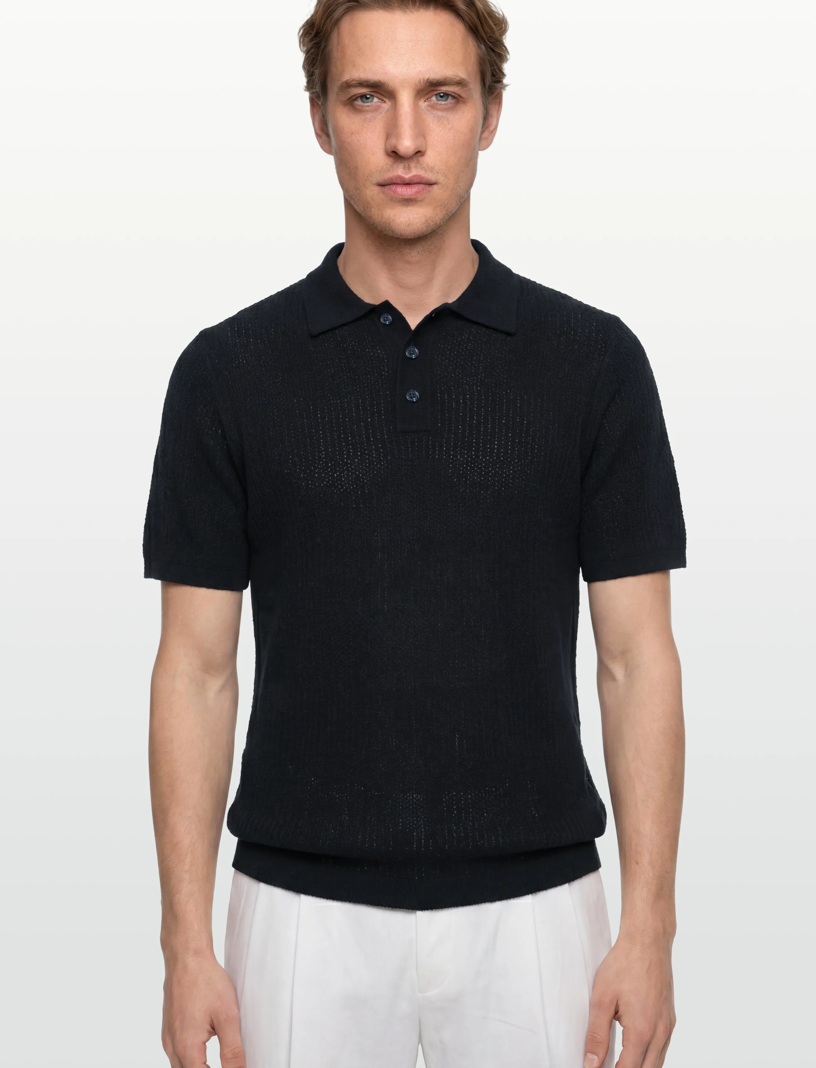 Lexington Clothing - Tim Boucle Polo Shirt - herren - dark blue - 3