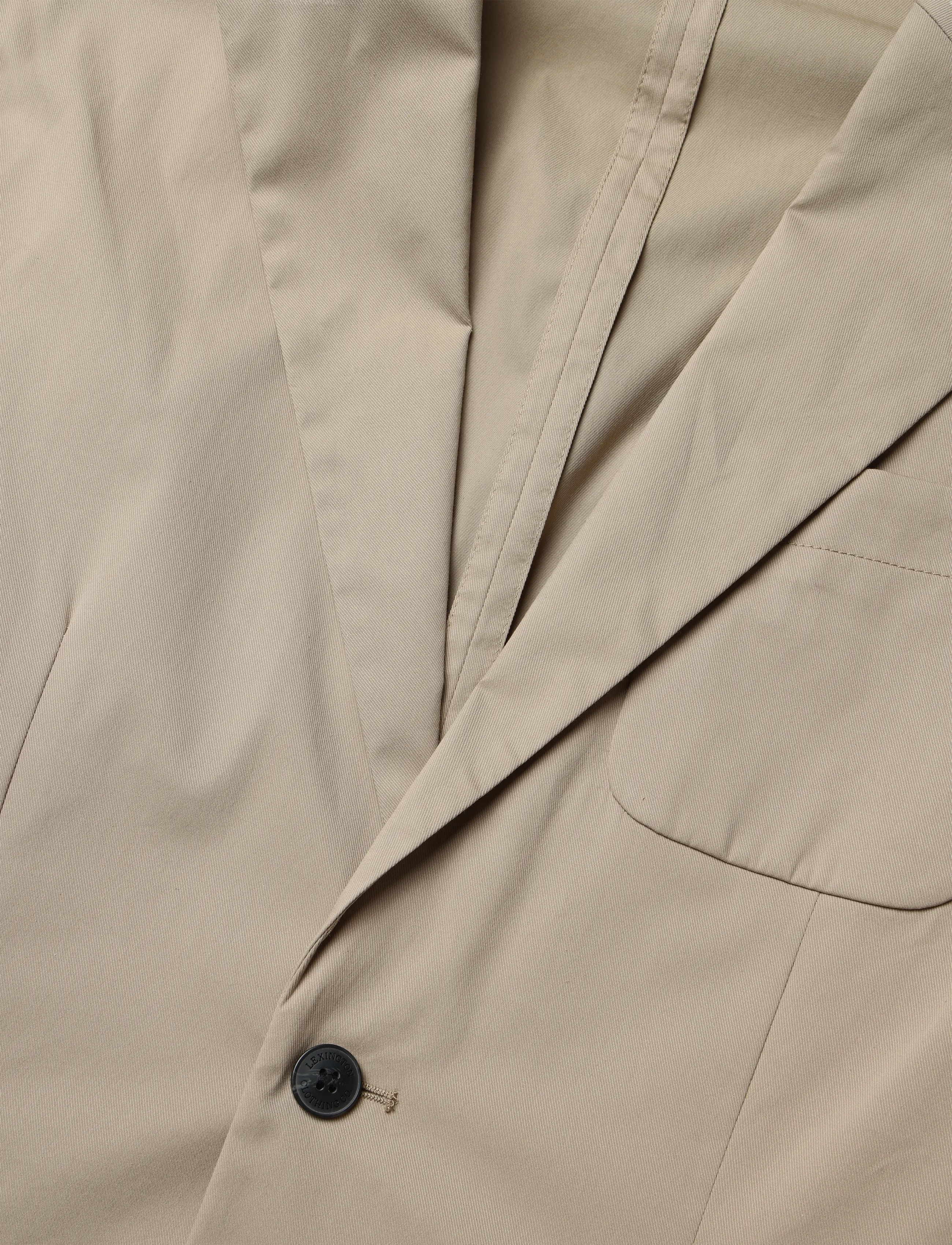 Lexington Clothing - Marty Cotton Sportscoat - enkeltradede blazere - light beige - 5