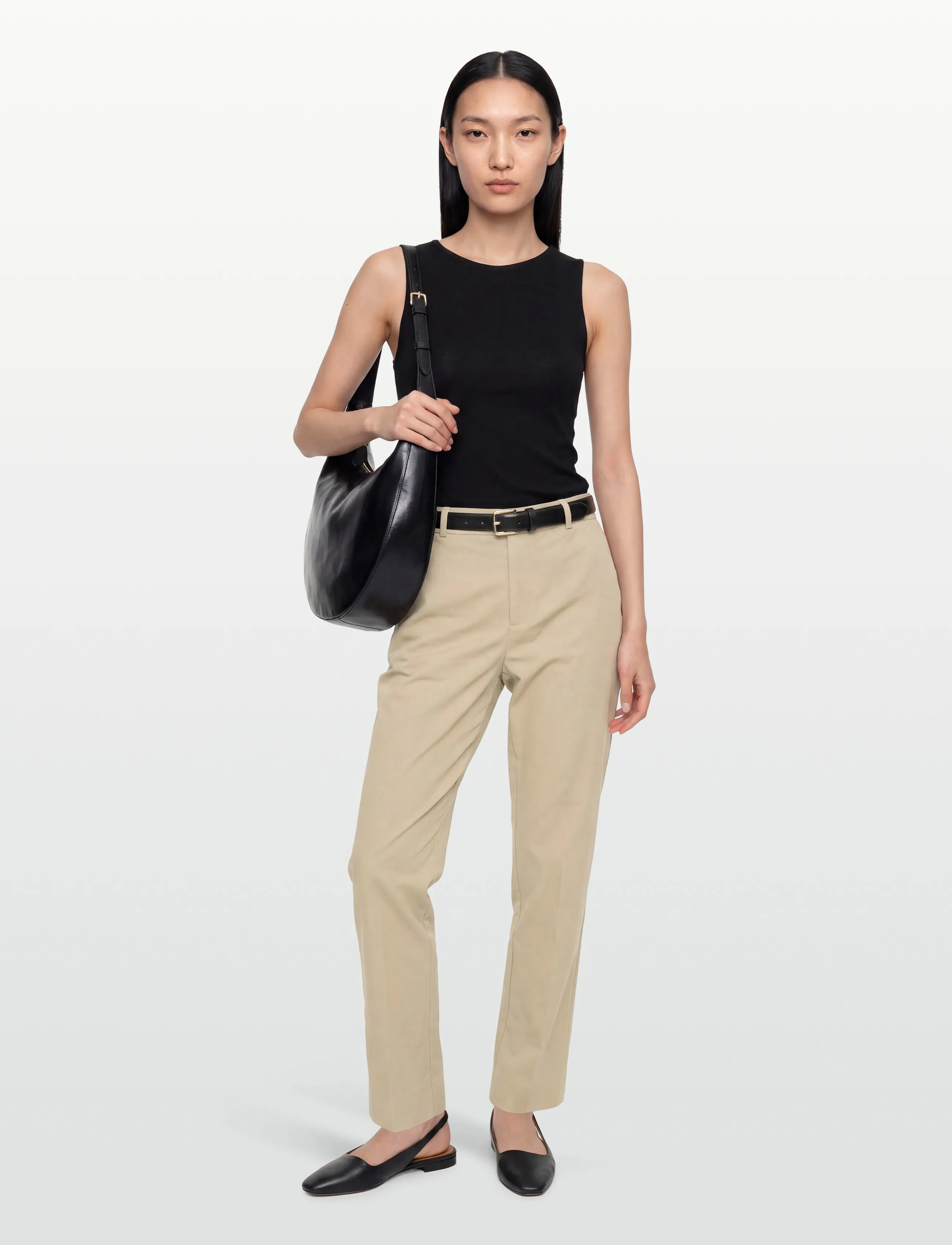 Lexington Clothing - Marvin Cotton Slacks - casual bukser - light beige - 0