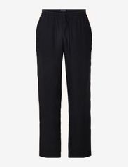 Casual Linen Pants - BLACK