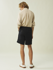 Lexington Clothing - Casual Linen Shorts - pellavashortsit - black - 2