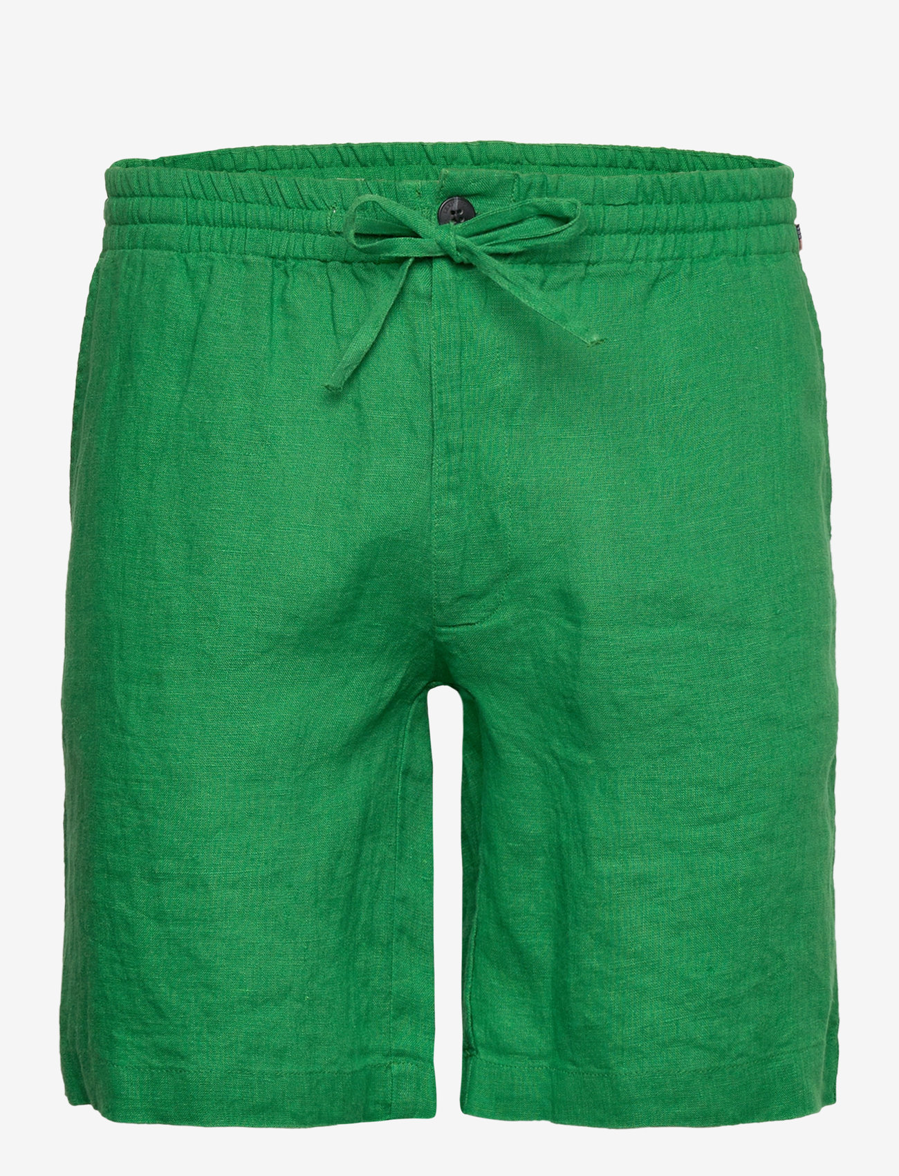 Lexington Clothing - Casual Linen Shorts - linneshorts - green - 0