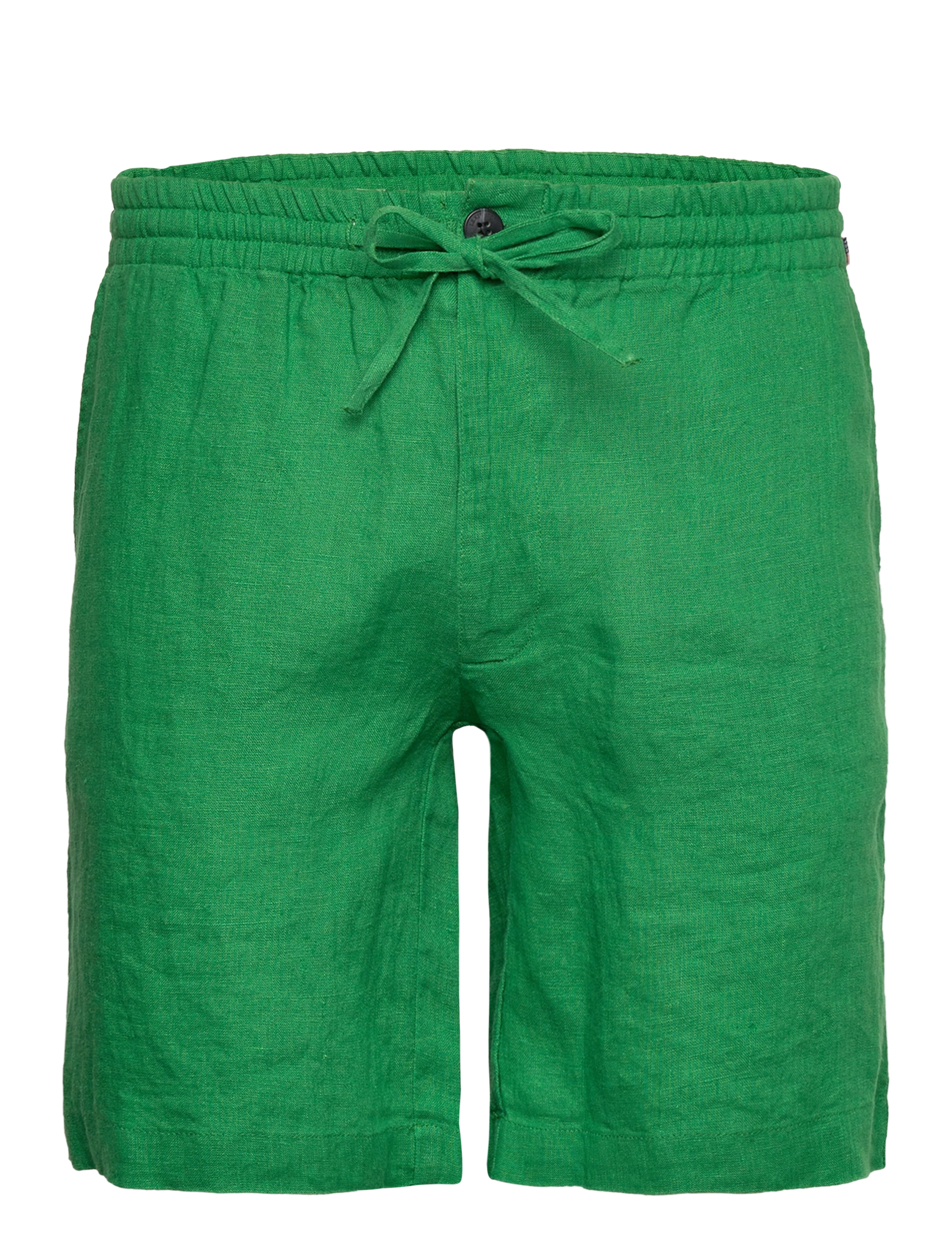 Lexington Clothing Casual Linen Shorts - Shorts - GREEN / green