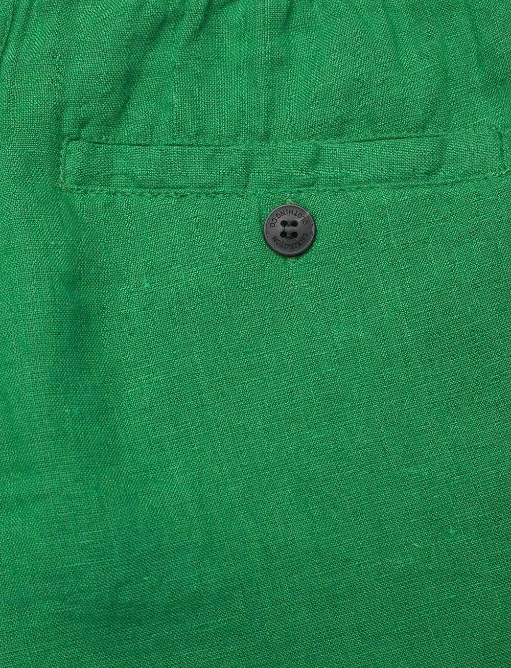 Lexington Clothing - Casual Linen Shorts - hørshorts - green - 4
