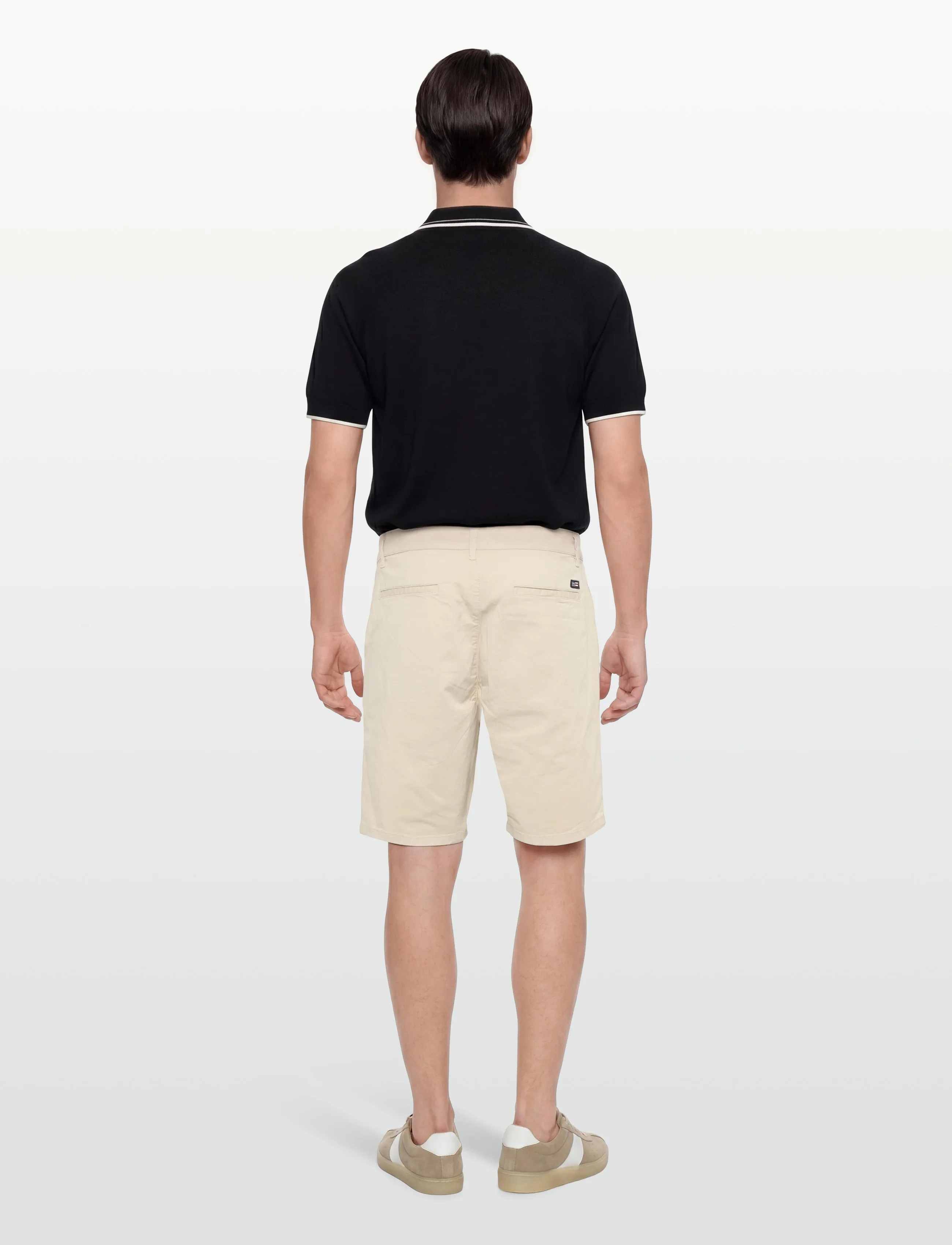 Lexington Clothing - Gavin Cotton Shorts - chinos shorts - beige - 4
