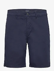 Lexington Clothing - Gavin Cotton Shorts - chino-shortsit - dark blue - 0