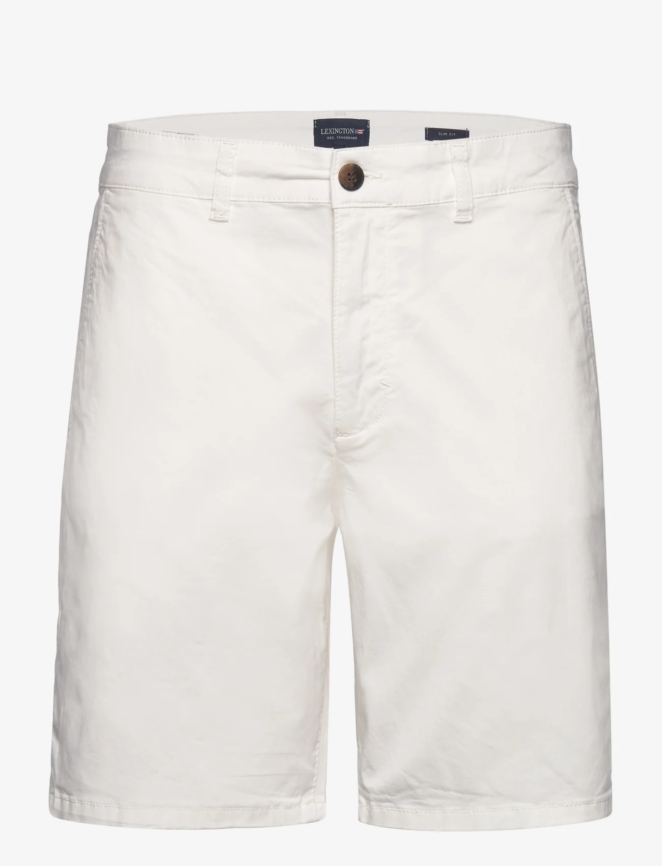 Lexington Clothing - Gavin Cotton Shorts - chinos shorts - offwhite - 0
