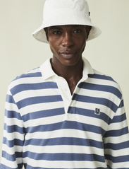 Lexington Clothing - Ron Bretton Rugby Shirt - langærmede poloer - blue/white stripe - 3