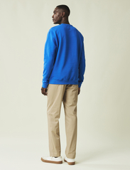 Lexington Clothing - Matteo Organic Cotton Crew Sweatshirt - svetarit - blue - 2