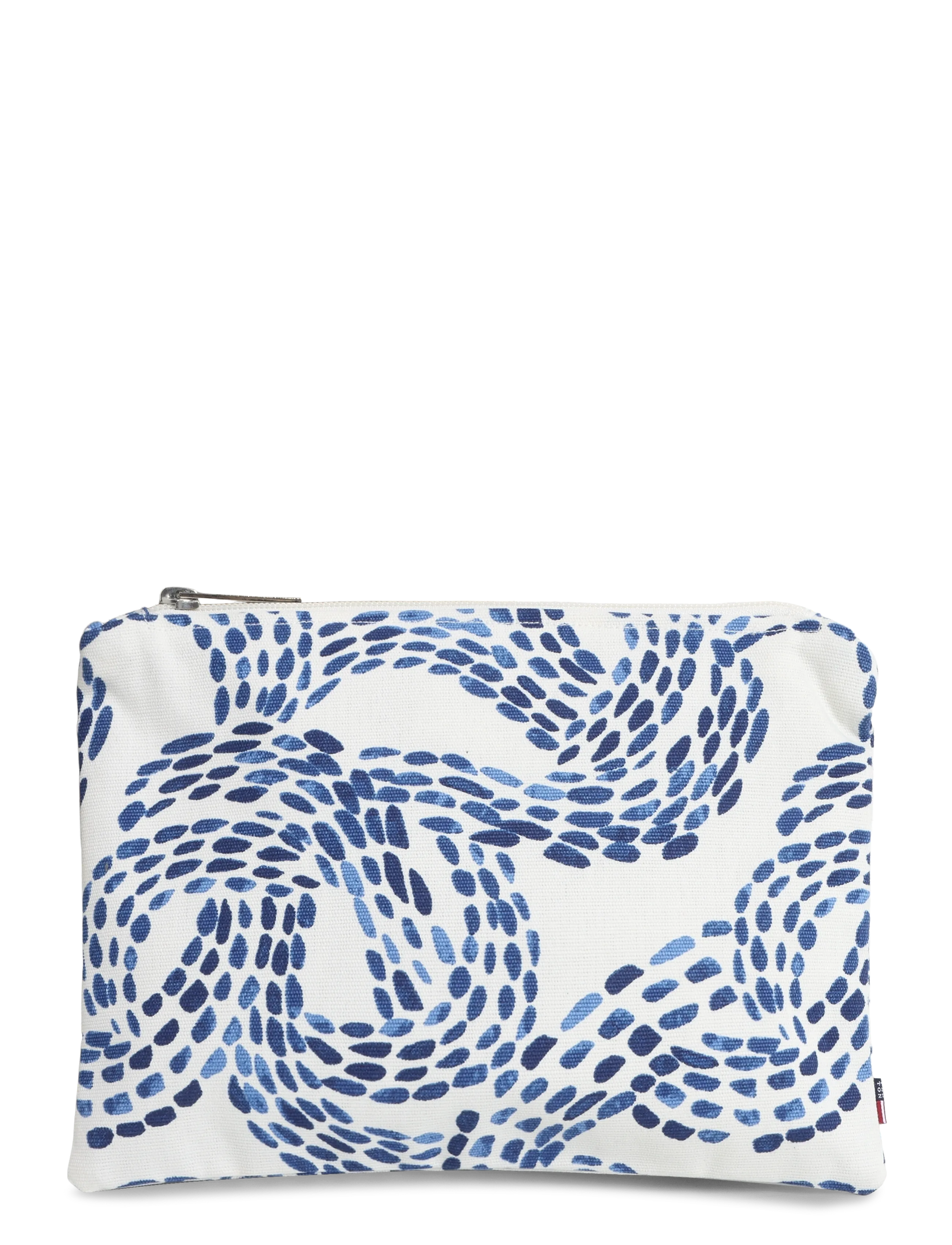 Lexington Clothing Three Mile Organic Cotton Printed Clutch Bag - Taschen - BLUE PRINT / blue