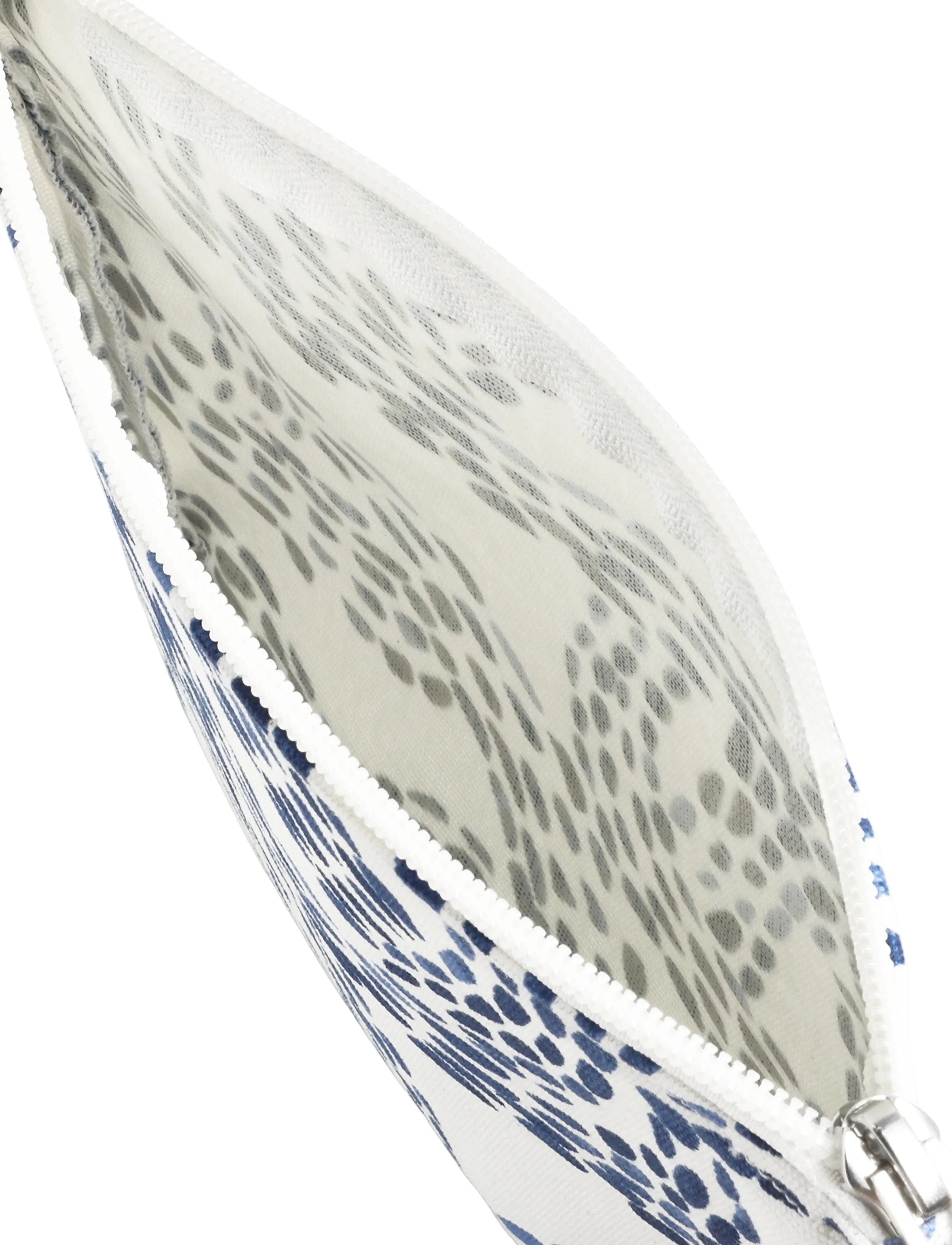 Lexington Clothing - Three Mile Organic Cotton Printed Clutch Bag - peoriided outlet-hindadega - blue print - 3