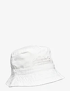 Bridgehampton Washed Cotton Bucket Hat - WHITE
