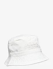 Lexington Clothing - Bridgehampton Washed Cotton Bucket Hat - grozveida cepures - white - 0