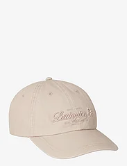 Lexington Clothing - York Washed Cotton Cap - cepures ar nagu - beige - 0