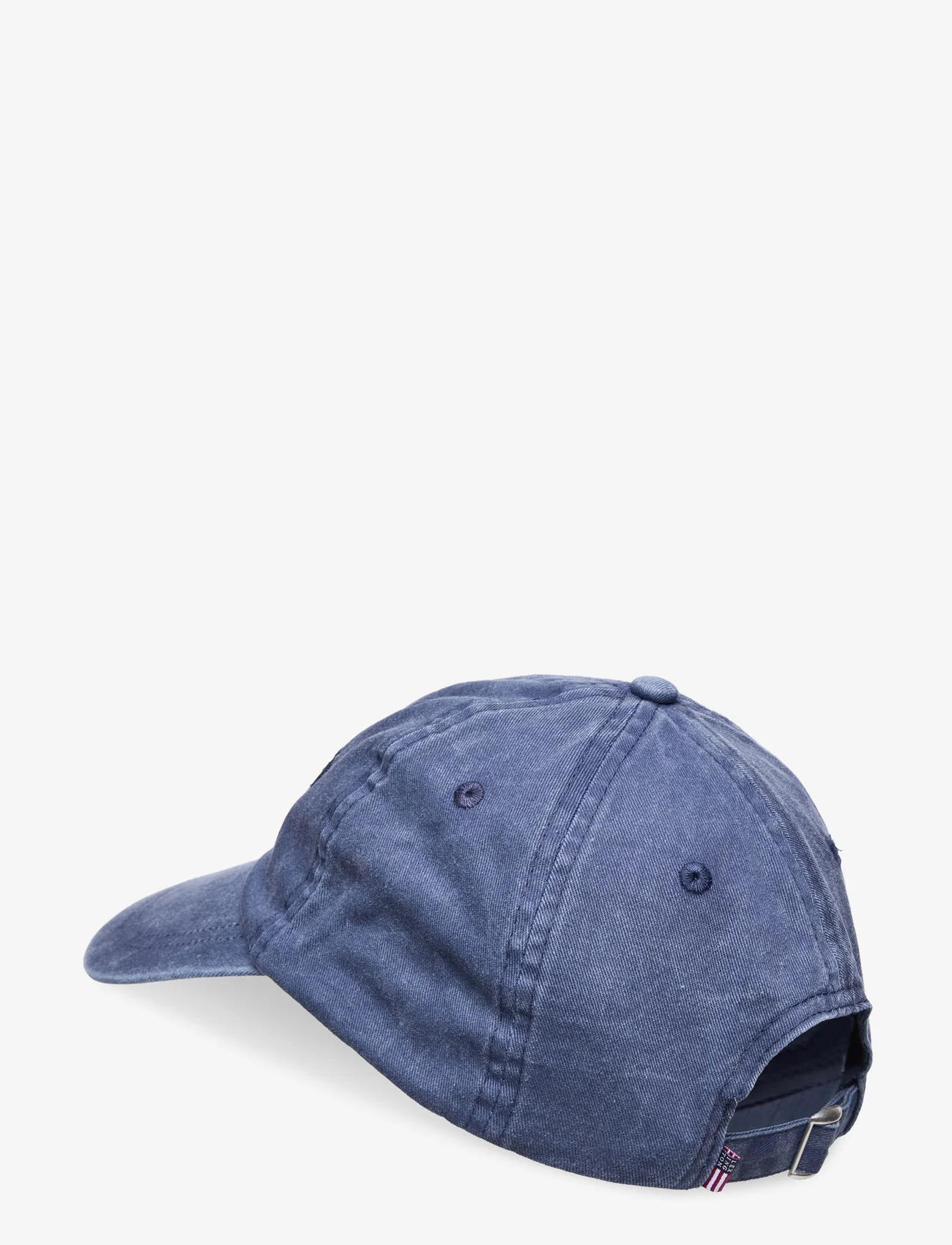 Lexington Clothing - York Washed Cotton Cap - caps - dark blue - 1