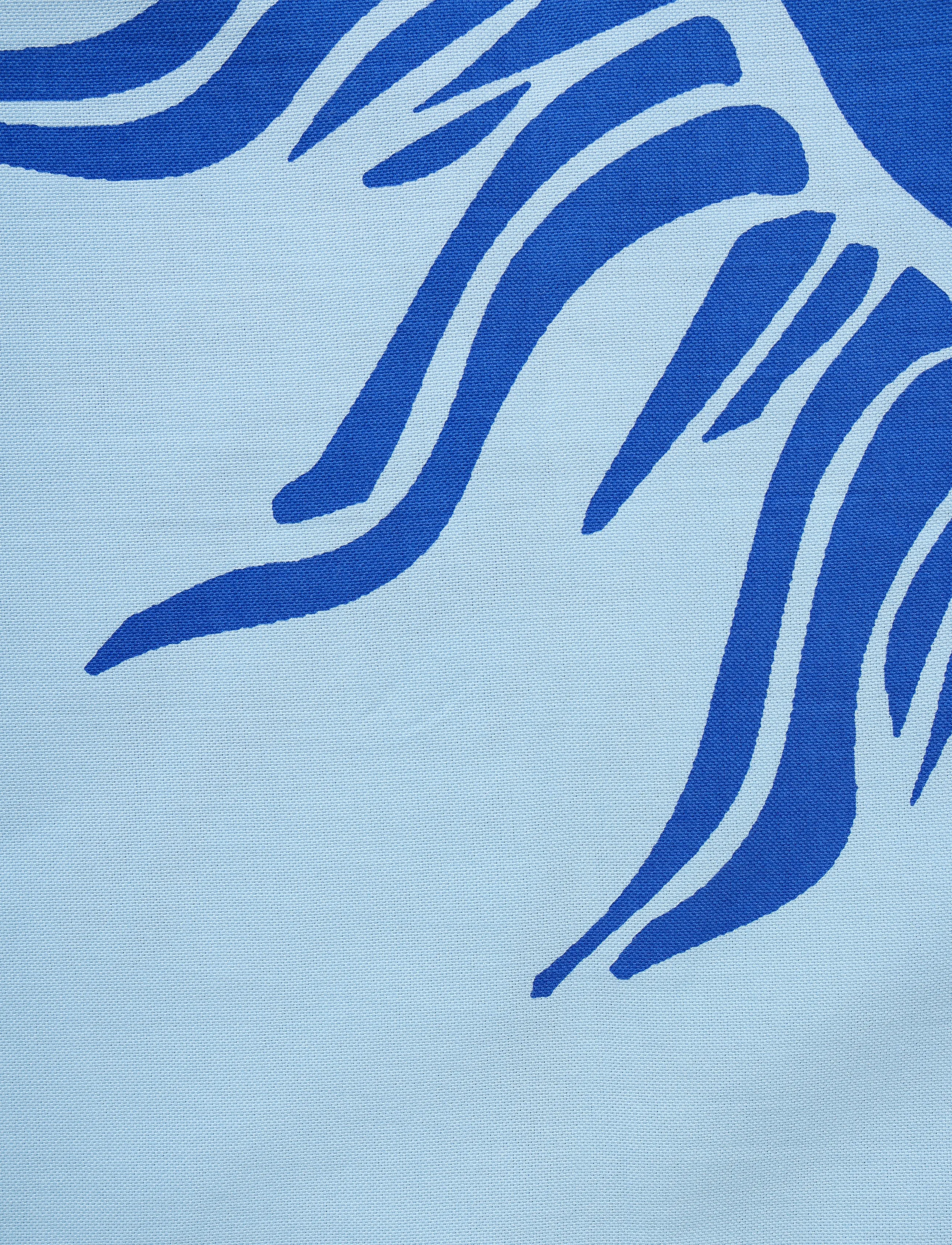 Lexington Clothing - Marion Organic Cotton Printed Beach Scarf - tynde tørklæder - sun print - 2