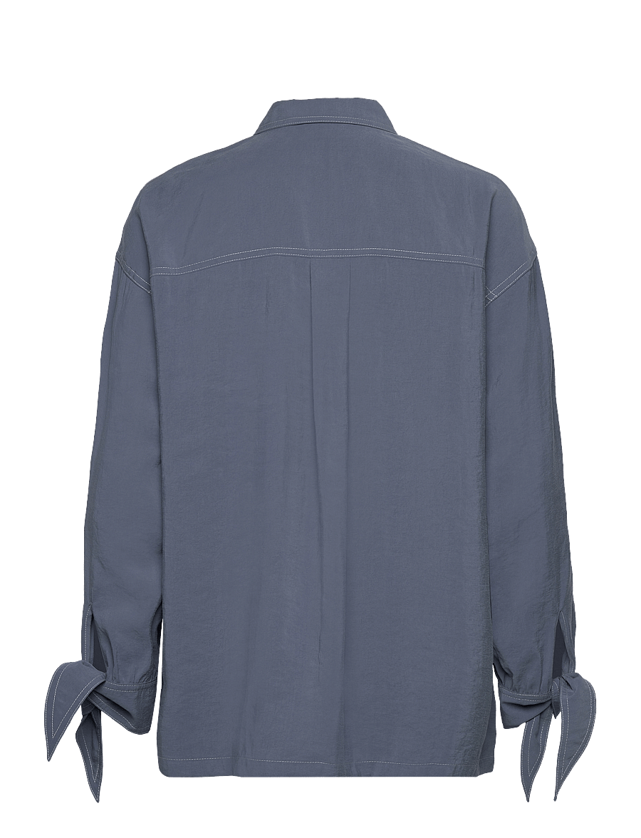 Lexington Clothing - Jessie Blouse - langærmede bluser - blue - 1