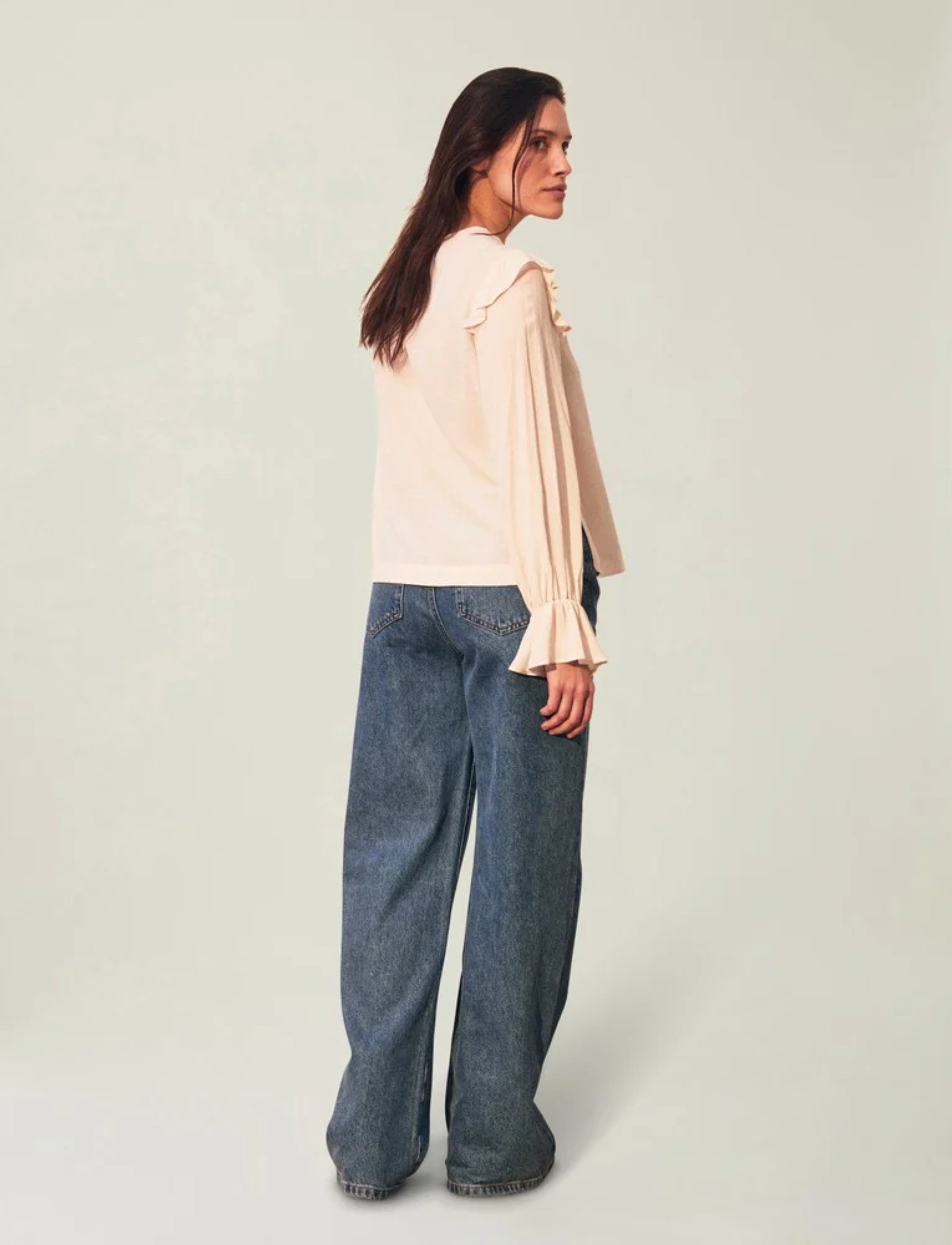 Lexington Clothing - Carmen Blouse - blouses à manches longues - offwhite - 2
