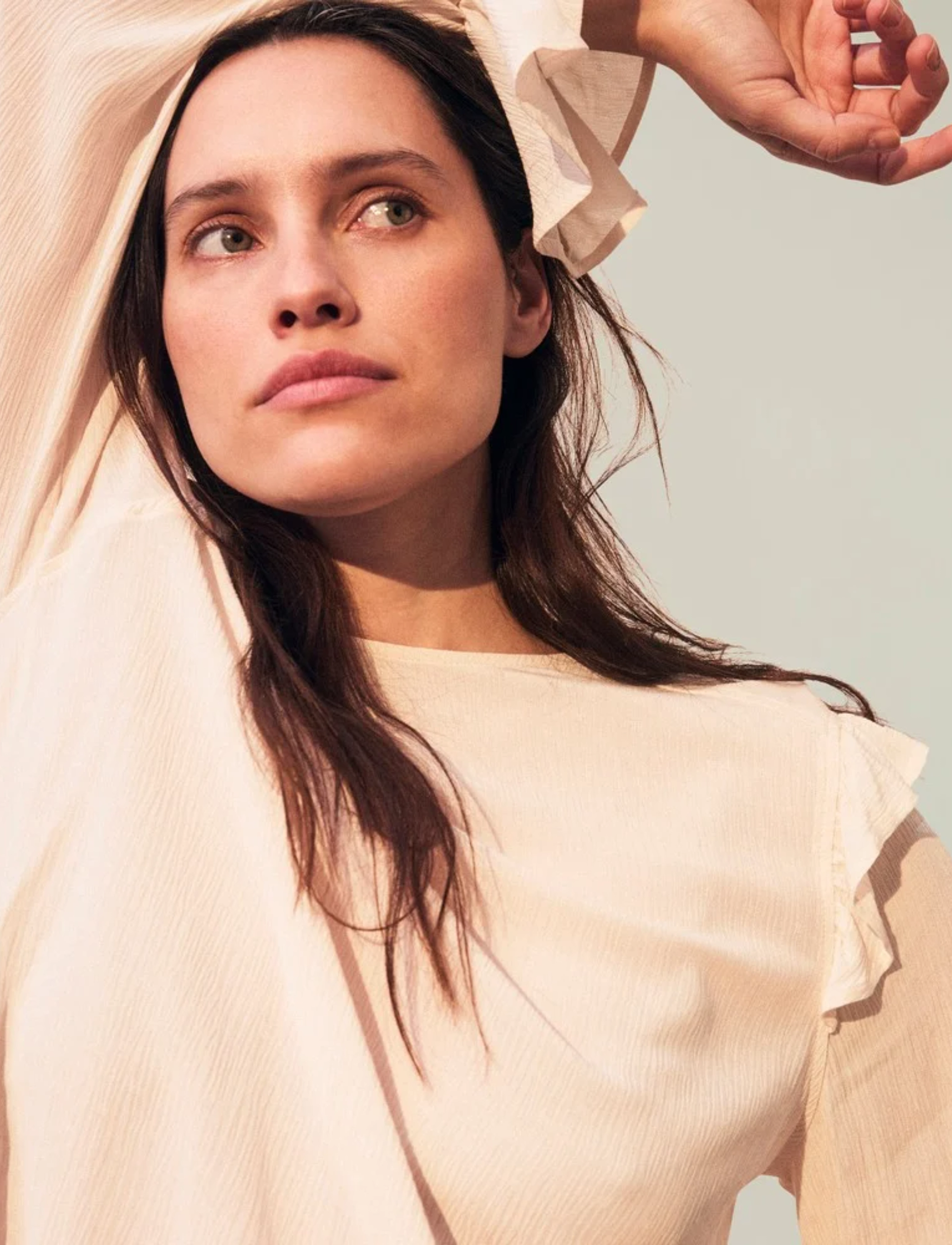 Lexington Clothing - Carmen Blouse - blouses à manches longues - offwhite - 3