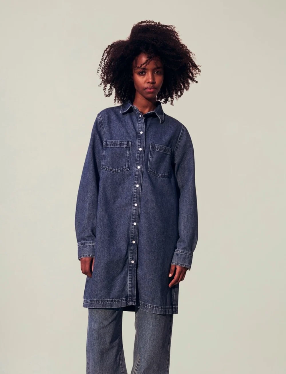 Lexington Clothing - Isabel Denim Dress - teksakleidid - medium blue denim - 2