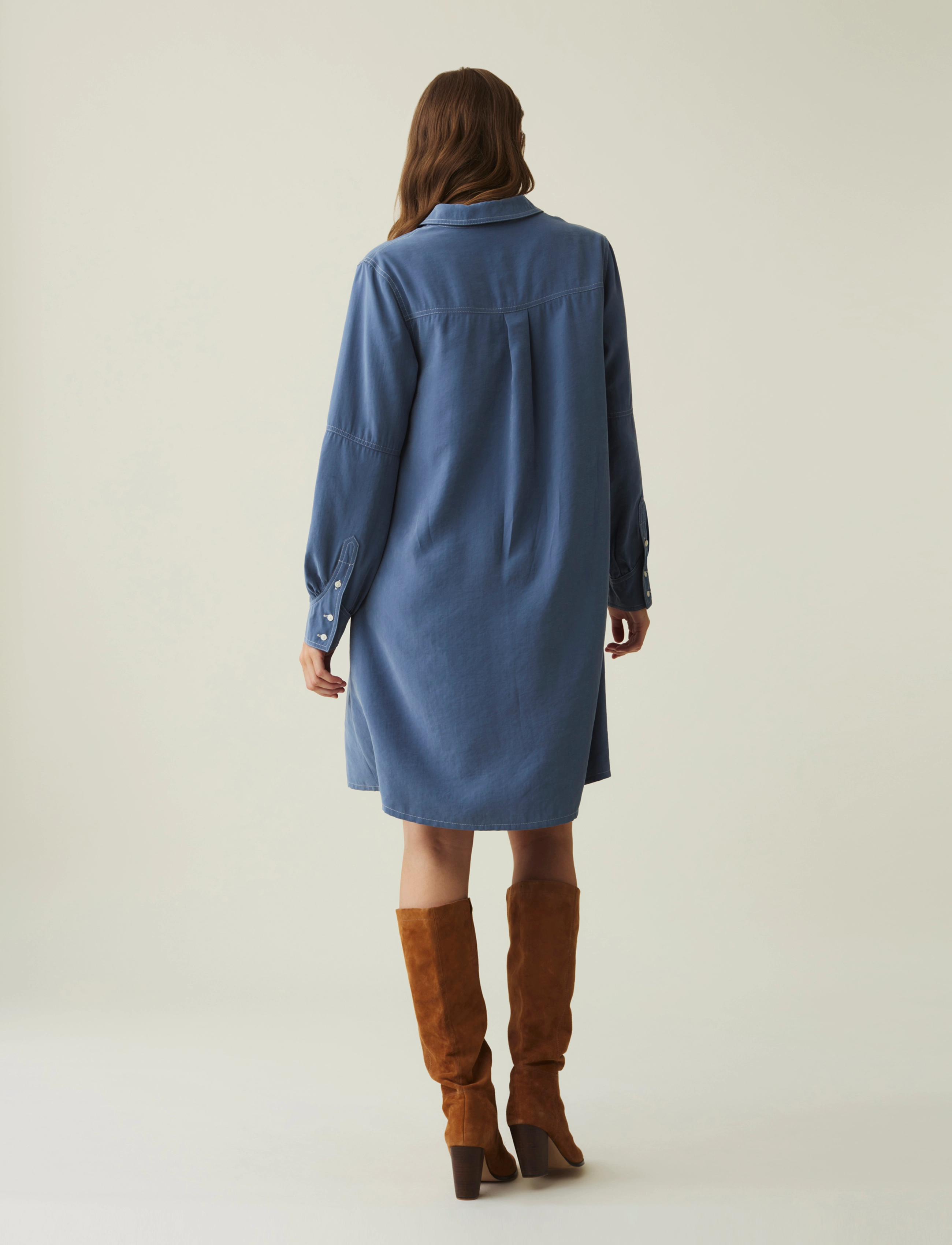 Lexington Clothing - Sierra Dress - hemdkleider - blue - 2
