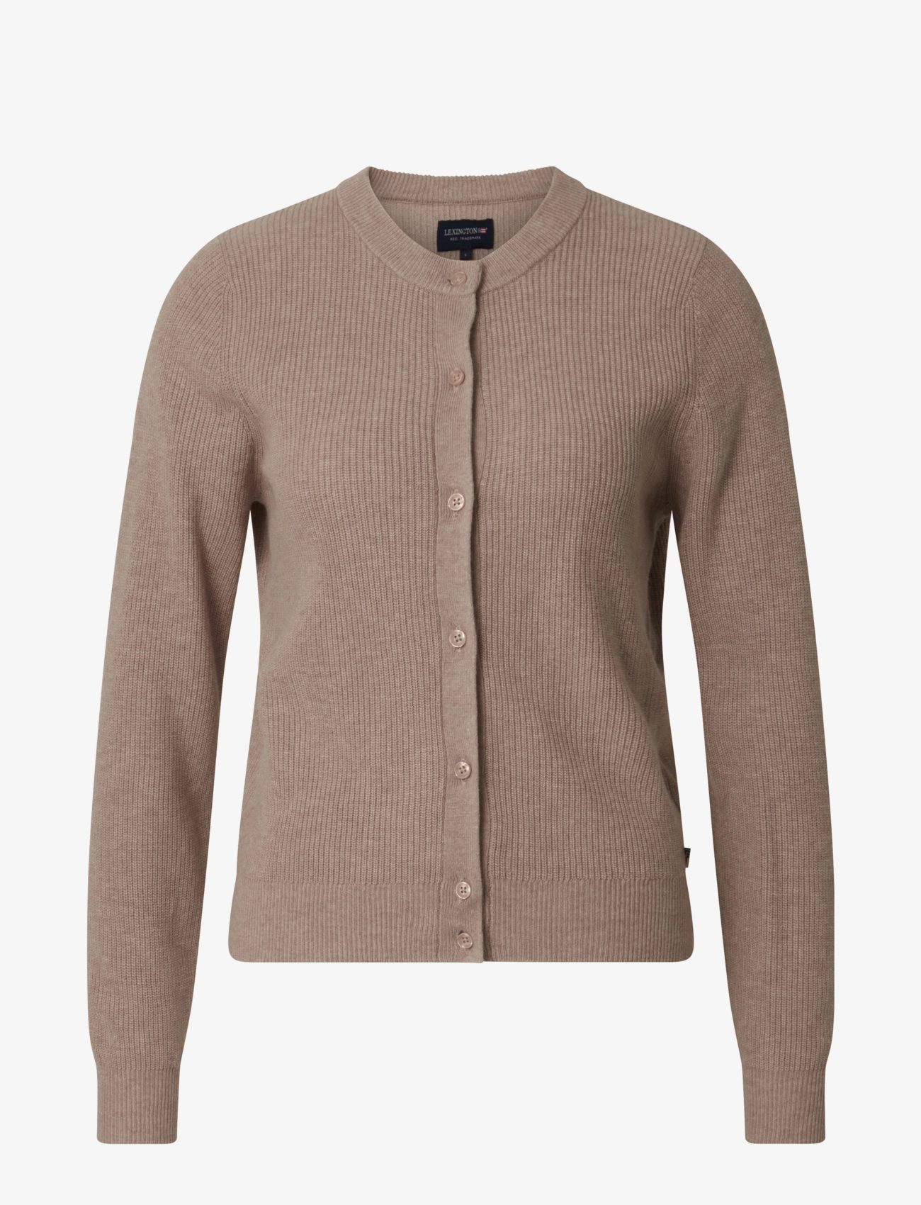 Lexington Clothing - Alina Cashmere Blend Cardigan - beige melange - 1