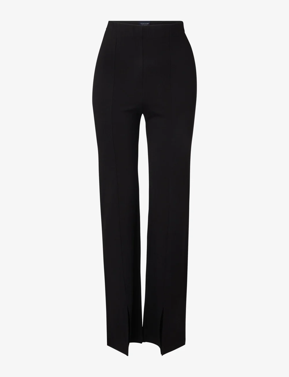 Lexington Clothing - Hazel Split Hem Jersey Pants - kostymbyxor - black - 1