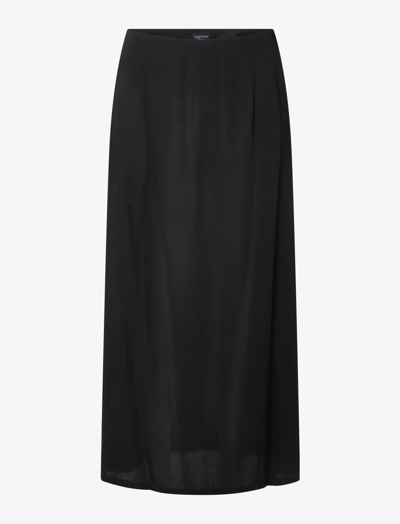 Lexington Clothing Naima Satin Skirt - Riided - BLACK / black