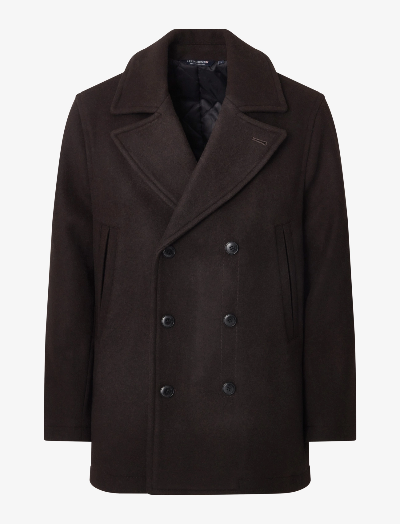 LEXINGTON CLOTHING Wes Wolle Peacoat Braun - XL - Herren