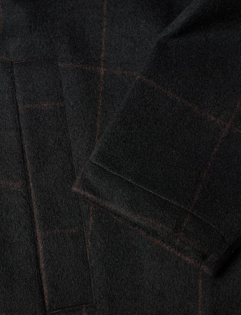 Lexington Clothing - Cane Smart Wool Coat - vinterjackor - black/bown check - 3
