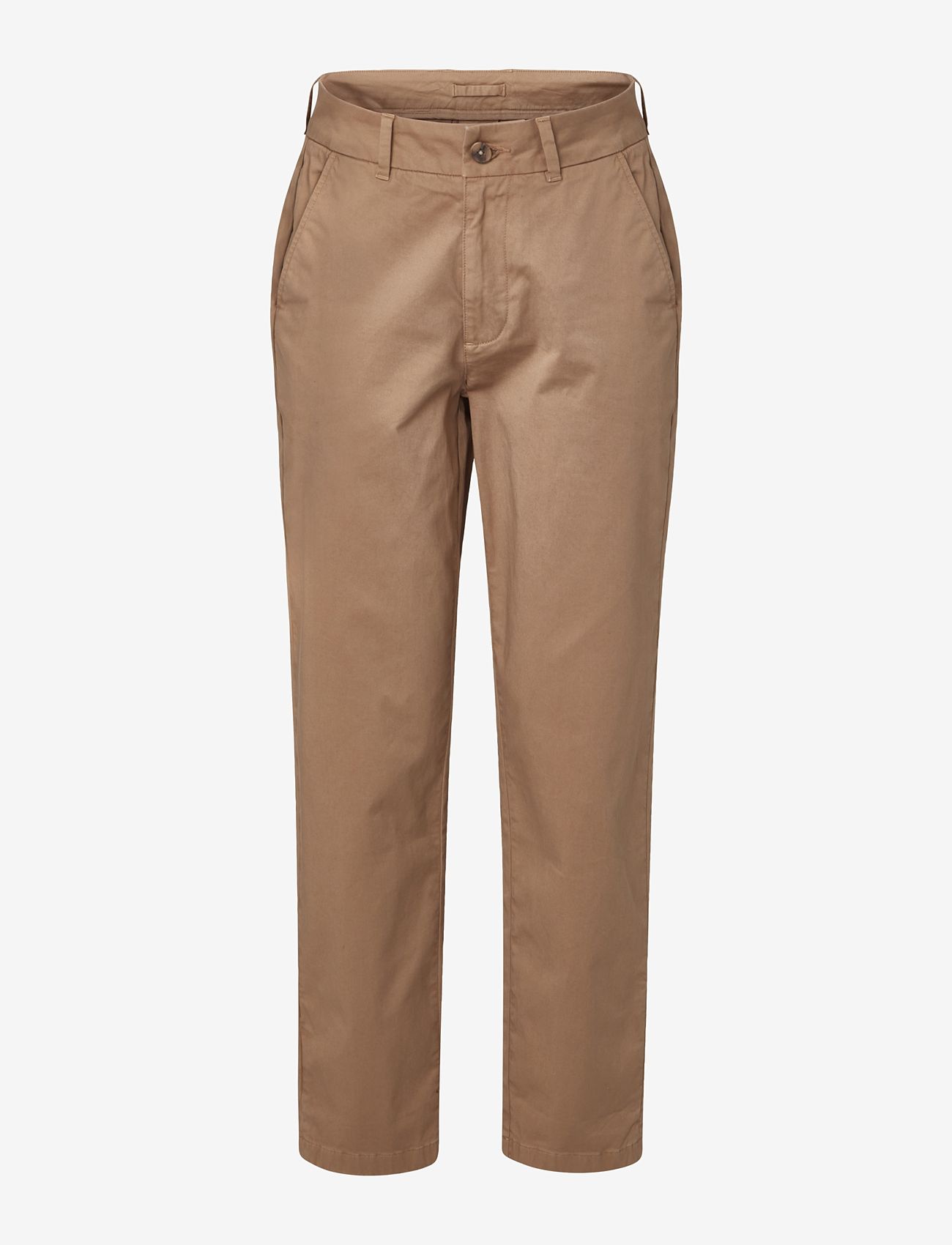 Lexington Clothing - Chris Classic Cotton Twill Pants - vabaaja püksid - beige - 1