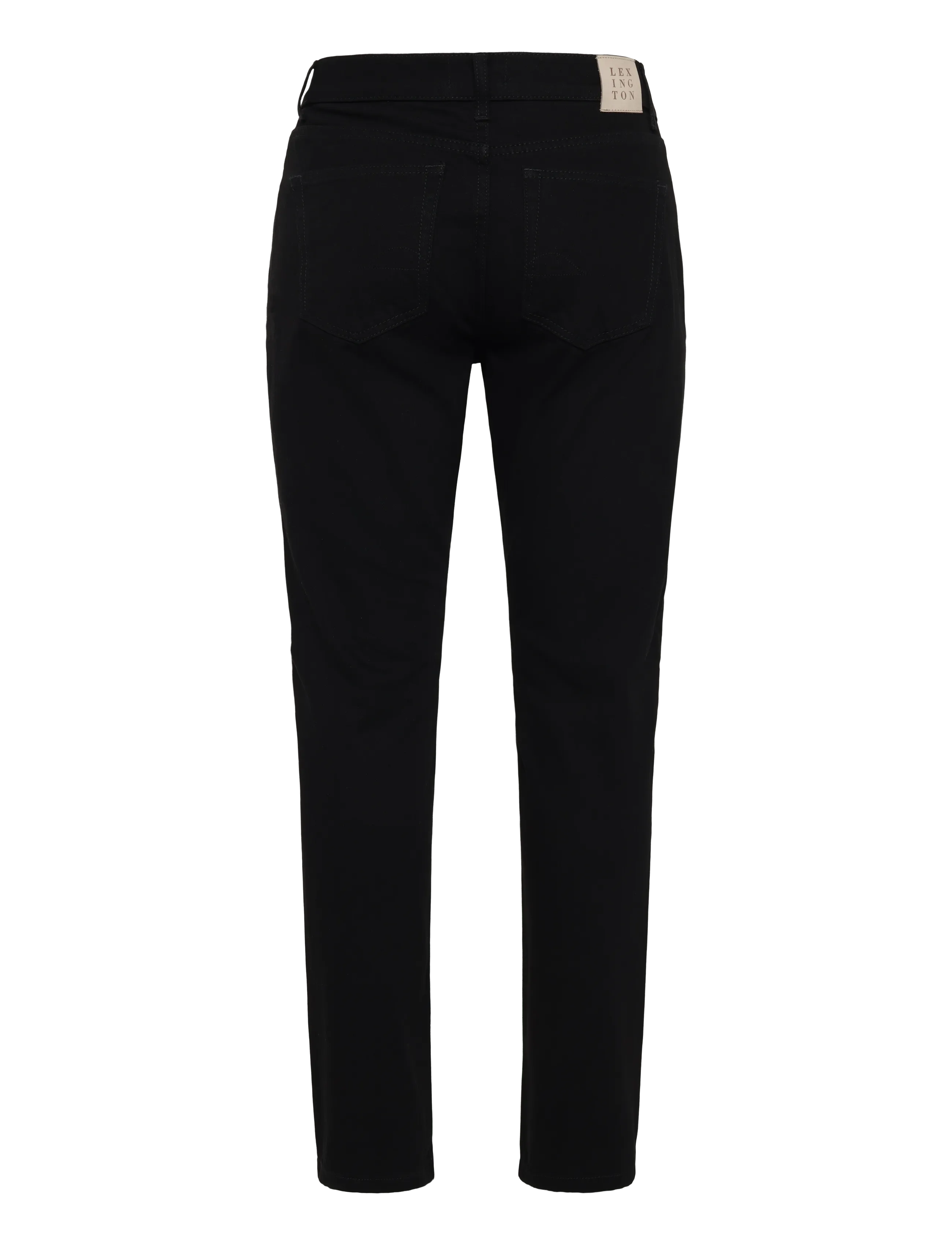 Lexington Clothing - Curt Casual Black Denim - bukser & jeans - black - 2