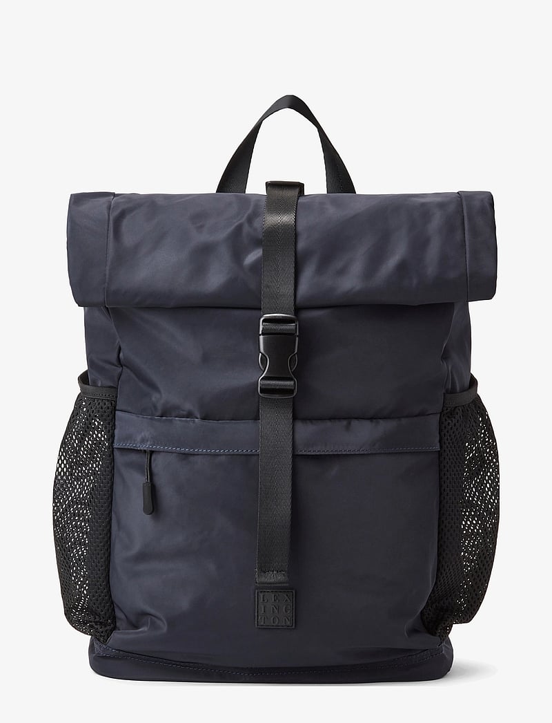 Lexington Clothing - Huntsville Recycled Polyester Packable Backpack - rucksäcke mit rollverschluss - dark blue - 0