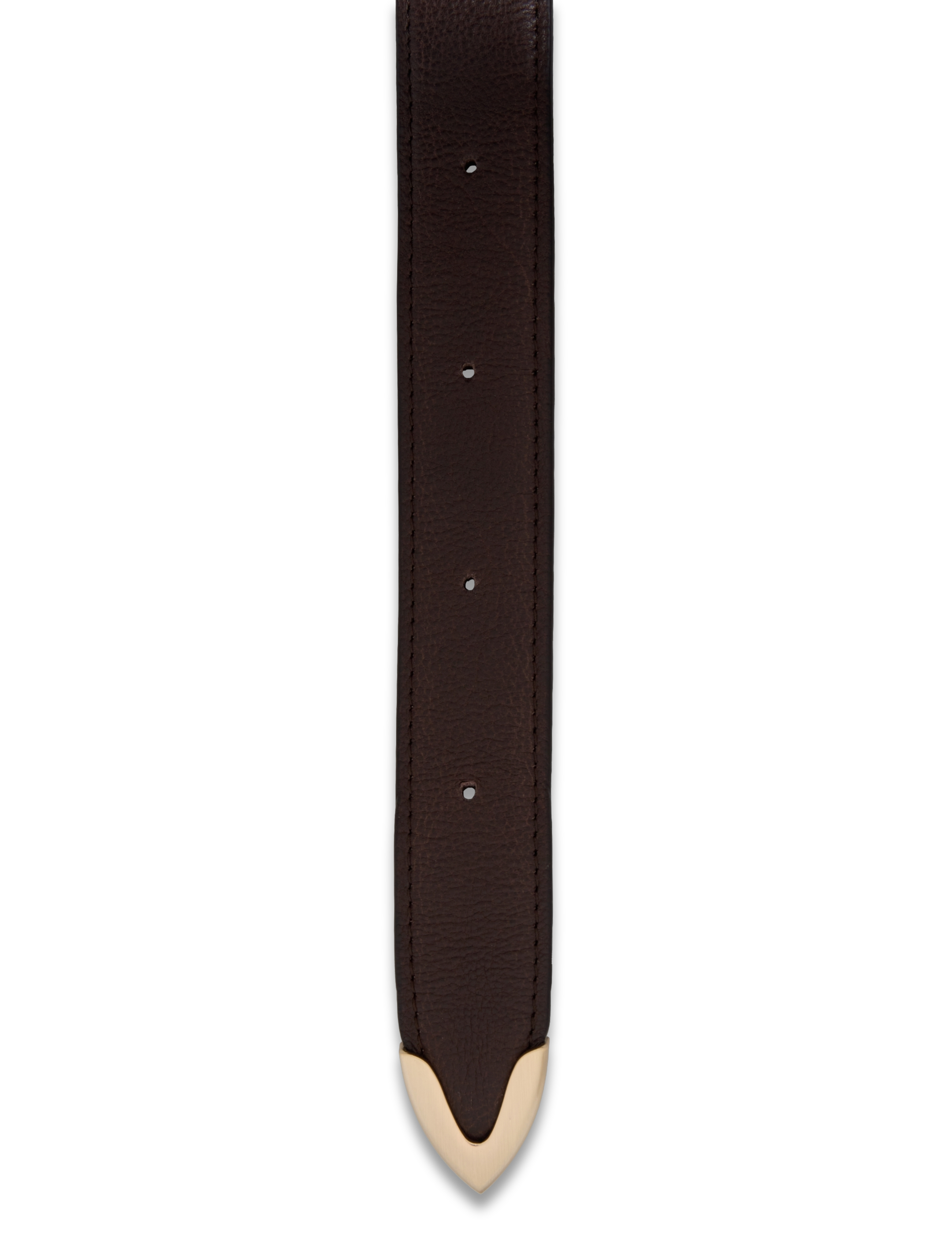 Lexington Clothing - Kimbell Leather Belt - dark brown - 2