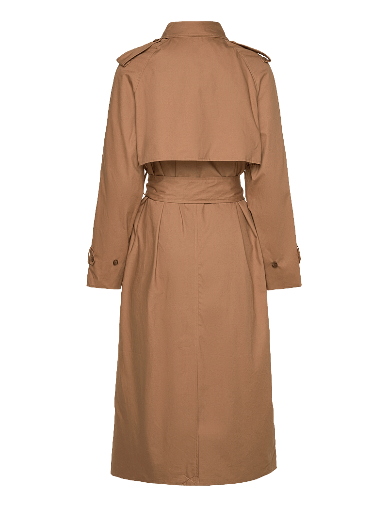 Lexington Clothing - Oversized Cotton Trench Coat - trenchcoats - beige - 2