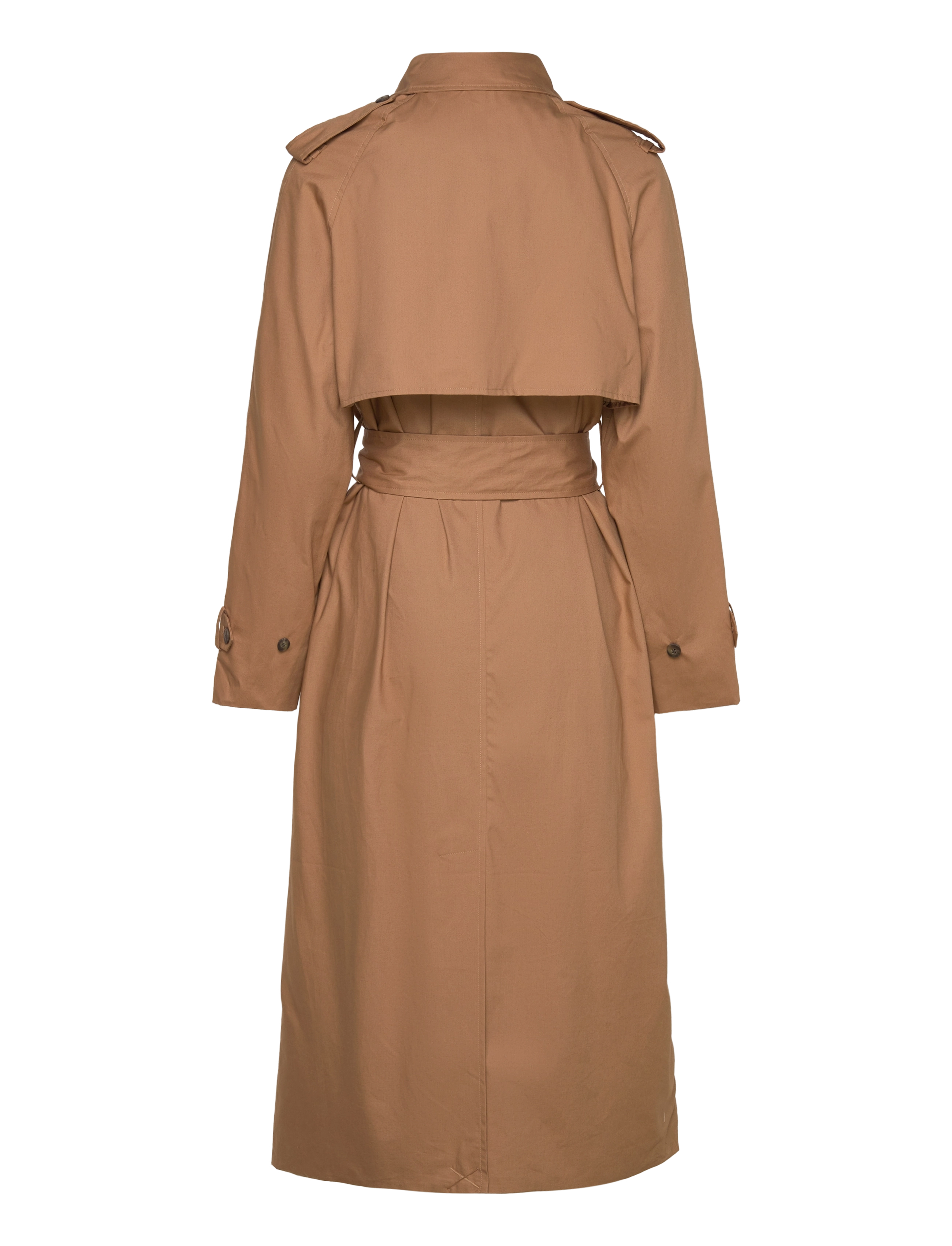 Lexington Clothing - Oversized Cotton Trench Coat - beige - 2