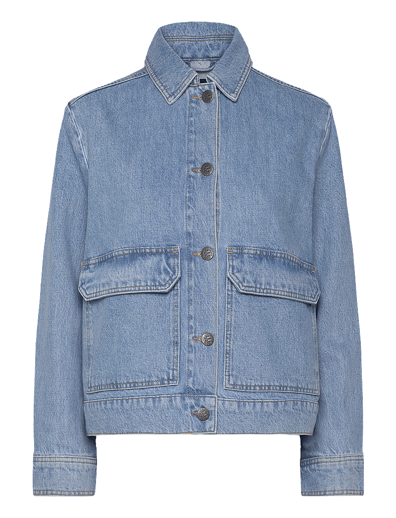 Lexington Clothing - Short Denim Jacket - frühlingsjacken - lt blue denim - 1