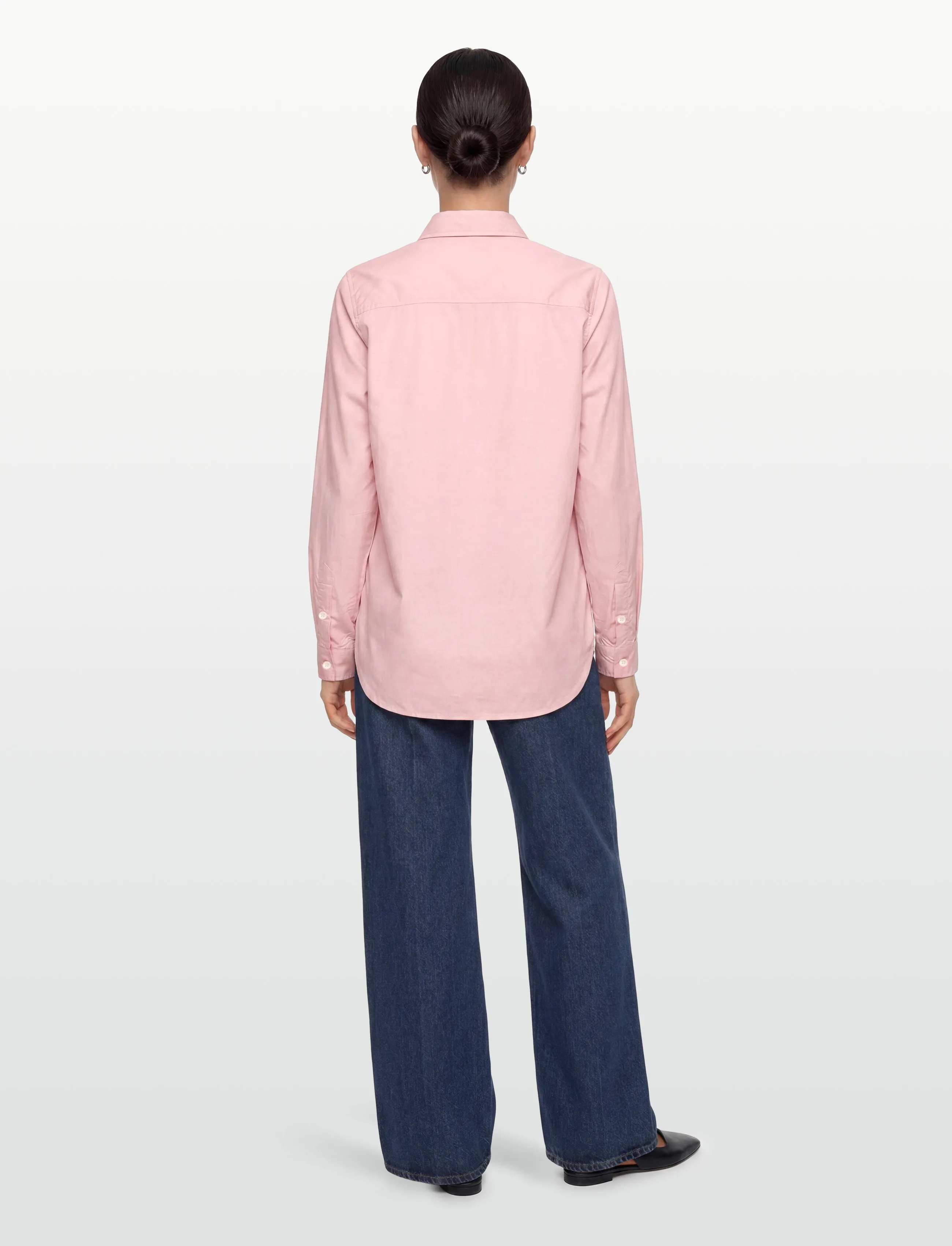 Lexington Clothing - Classic Fit Lyocell Shirt - langärmlige hemden - light pink - 4